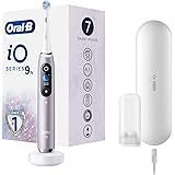 Oral-B iO Series 9n Brosse à Dents Électrique Rechargeable avec 1 Manche Intelligence Artificielle, Rose, 1 Brossette et 1 Ét
