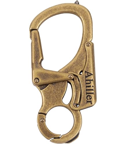 Kong. Mini Grenouille Originale Petit Mousqueton avec Fermeture Automatique. Mousqueton léger idéal pour Laisse, Appareil Photo, Porte-Outils Longe. Produit en Italie. Poids 20 grammes