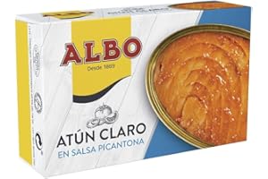 Albo Atún Claro en Salsa Picantona 6x120 g