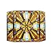 Produktbild Chloe Beleuchtung Flare tiffany-glass Mission 3 Falten, der Kamin Bildschirm 96,5 cm breit