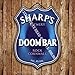 Produktbild Sharp 's Doombar. Cornwall Bar Bier Ankündigung alten Pub Getränke Pumpe Insignia Brauerei Cask Keg Hollow Real Ale Pint Alkohol Hopfen Form Metall/Stahl-Schild für Wand 27 x 20 cm