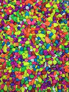 PlantaZee Devasmita Stone Glossy and Decorative Garden and Glass Pebbles (350)