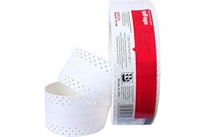 VORAGA STRAIT-FLEX TUFF-TAPE ochrona krawędzi do suchej zabudowy, szyna narożna, płyta gipsowo-kartonowa, taśma do fug, taśma klejąca do łączenia płyt GK, 30 m