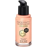 Max Factor Facefinity Foundation, Foundation Tone: 50 Natural Rose 1 fl oz