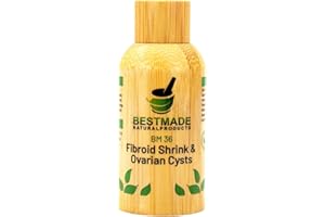 BESTMADE NATURALPRODUCTS.COM Naturally Aids in Shrinking Uterine Fibroids & Ovarian Cysts, Helps Normalize Estrogen Levels and Prevent Regrowth, Relieves Painful and Frequent Menstruation & Painful Intercourse(BM36)