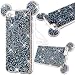 Produktbild GrandEver iPhone 7 Weiche Silikon Hülle Solide TPU Glitzer Gelee Strass Diamant Zurück Maus Ohr Entwurf Schutzhülle Flexible Etui mit Handschlaufe Gel Skin Rubber Transparent Bumper Klar Hülse Gummi Dünn HandyTaschen - Blau