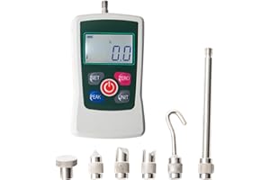 Beslands Testeur de force numérique 500N - Appareil de pression et de traction portable - Compteur de force numérique (500 N)