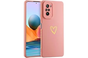 ATISIJIE Funda para Xiaomi Redmi Note 10 4G Carcasa, Tacto Suave, Protección contra Terremotos, Protección contra Polvo y Polvo Case para Xiaomi Redmi Note 10 4G Rosa