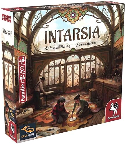 Pegasus Spiele Landmarks Board Game | Family Strategy Game With Durable Construction
