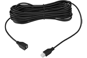 ‎EMAGTECH eMagTech 1 Stück 2 poliges Auto Rückfahrradar Verlängerungskabel Radarsensor Kit Geeignet für Auto Parkkabel Verlängerungskabel Kit Schwarz (4,5 M)