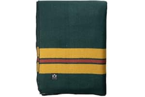 Arcturus Rainier - Coperta in lana calda, pesante, lavabile, grande, 2 kg, ideale per campeggio, attività all'aperto, kit di sopravvivenza e di emergenza (Fort Vancouver)