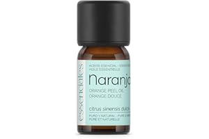 Essenciales - Aceite Esencial de Naranja, 100% Puro, 10 ml | Aceite Esencial Citrus Sinensis