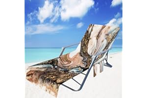 FIBITA Schonbezug für Gartenliege Frottee Liegenauflage Garten Sonnenliege Handtuch mit Taschen Stuhl Strandtuch für Schwimmbäder, Strände, Gartenhotels (Color : #17, Size : 73x210cm/28x83in)