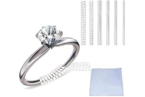 Ring Sizer Adjuster for Loose Rings, Resizer for Ring Adjuster Smaller, Rings Spacer,Tightener and Guards-12 Pcs