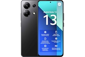 Xiaomi Redmi Note 13 Smartphone 6+128GB - Black (UK Version + 2 Years Warranty)
