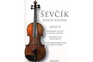Otakar sevcik : violin studies op. 9 - etudes preparatoires pour les doubles cordes - violon: Violin Studies Op. 9 (2005 Edition