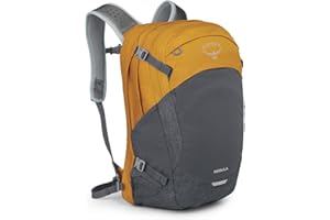 Osprey Europe Uniseks Nebula Plecak, Żółty/Szary, 32L