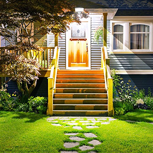 GOSUN® Super Hell 50W LED Fluter Mit Bewegungsmelder, 4500lm, Kaltweiß 6000-6500K, Wasserdicht IP65, CREE SMD5050, 120° Abstrahlwinkel, LED Flutlicht Außenleuchten, 36 Monate Garantie - 8