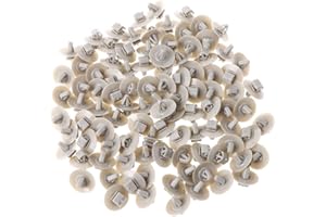 ZZALLL Clips MINGJIE 100 pièces pour moulure latérale de trafic Renault Trafic Garniture de Porte de Protection inférieure