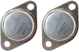 GAZECHIMP TRANSISTOR 2N3055 TO-3 NPN Transistor Di Potenza - 60V 15A 115W Installazione Base