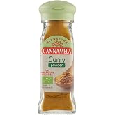 Cannamela - Bionatura Line, Organic Curry Powder, 52 g Pack. Spice Blend, Ideal for white meat, legumes, velvety, risotto, sa