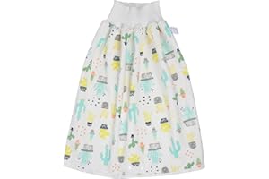 TOYANDONA Windelrock Für Kinder Hochtaillierte Trainingshose Wasserdicht Und Atmungsaktiv Ideal Für Töpfchentraining 47Cm X 42Cm 1 Stück