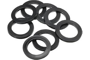 PATIKIL Platt gummitätning M30, 8 st 30 mm innerdiameter 40 mm ytterdiameter 3 mm tjocklek tätningsring distans för kran, sla