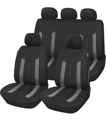 Flying Banner Gabardine Mesh Front Car Seat Covers Airbag