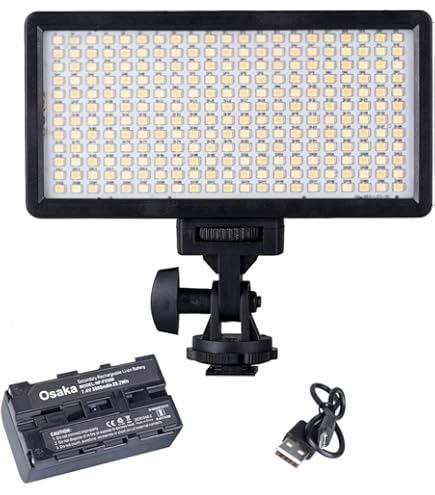 Digitek (LED-D180) 12W Portable Bi-Color LED Video Light, 2500K