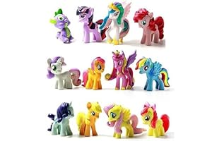 My Little Pony Cake Toppers Mini Figures Set Of 12