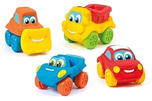 Clementoni 7012 Baby Car Soft & Go ESP Veicolo, Multicolore, Modelli assortiti, 1 pezzo