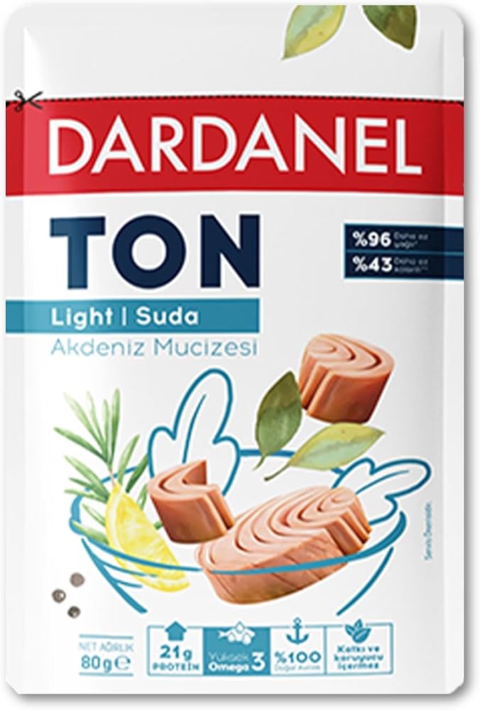 Dardanel Light Ton Balığı Poşet 80 gr