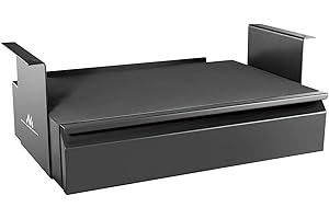 ‎MACLEAN Maclean MC-875 Profesjonalna Wysuwana Szuflada pod Biurko o Obciążeniu do 5kg, Ergonomiczna Dodatkowa Szuflada pod Biurko Idealna do Biura bądź Domu, Zapewnia Dodatkowe Miejsce na Laptopa