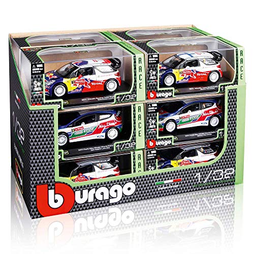 Bburago 1/32 2017 m-Sport Ford Fiesta WRC (sébastien ogier) 18-41051, Color Variado (