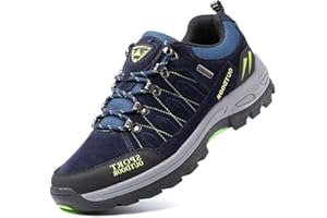 Hitmars Wanderschuhe Herren Trekkingschuhe Damen Wanderhalbschuhe Outdoorschuhe Outdoor Leichte Trekking Schuhe Schwarz Braun Grün Blau Grau 36-48