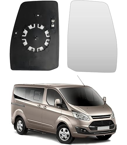 Vetro Specchietto Sinistro Per Ford Transit 2000-2013 - Ricambio Lato Passeggero - Foto 7