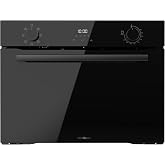 Cecotec Bolero Hexa M224500 Glass Black A. 2600W, 7 Functions with Grill, Defrost, Steam Assist, Low Consumption, Easy Cleani