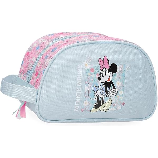 Minni Mouse Astuccio Quadrato Tropic: Turchese, Con Cerniera E Fodera, 22x8x5.5 Cm - 4