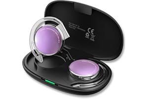 MICOOL Słuchawki nauszne Bluetooth V5.3, Open Ear słuchawki bezprzewodowe, z klipsem, sportowy zestaw słuchawkowy Bluetooth z 4 mikrofonami, wygodne dopasowanie