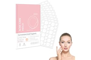 HUKNEQN 360 Piezas Parches para Acné Hidrocoloides, Parches para Granos Día y Noche, Pimple Patch Parches Anti Acne Impermeables Transpirables, Absorbe el Pus Reduce Cicatrices, Todo Tipo de Piel 10mm/12mm