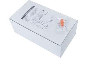 100 Trucs de wagon Bouchon de fermeture unique stérile Emballé - Orange