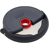 Joseph Joseph 20038 Disc Easy-Clean Pizza Diski, Gri/Kırmızı