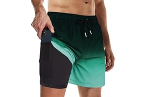 Wantonfy Bañadores para Hombre Pantalones Cortos Playa de los Hombres Secado Rápido Bañador