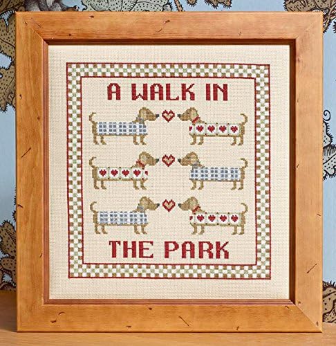 A Walk in the Park Cross Stitch Kit