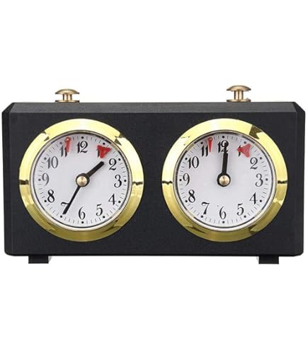 Horloge D'échecs Analogique Professionnelle Pour Accessoire De Minuterie De Compte à Rebours De
