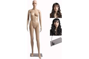 EUROHANDISPLAY eurohan Display SF 5 manichino con 2 parrucche gratis femminile schauf enterf igur Mannequin testa e braccia flessibili