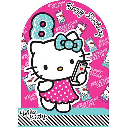 Hello Kitty8th birthday card