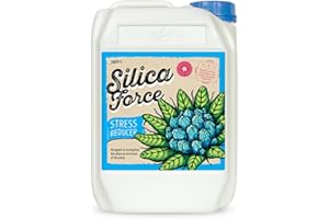 Xpert Nutrients Silica Force (5L) - Suplemento de Silicio Reductor de Estrés Aditivo de Sílice, Tallos Saludables y Hojas Verdes, Nutriente Líquido Universal para Plantas Fuertes