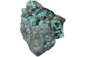 LA SPHÈRE GUÉRISSEUSE Emeraude Pierre Brute de 2 à 5 cm, 1 Unité