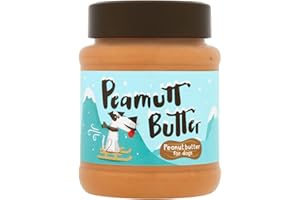 DUERR'S Peamutt Dog Peanut Butter Special Edition | 1 x 340 g | No Sweeteners | Dog Friendly Texture | Perfect Dog Treat | Peanut Butter for Dogs